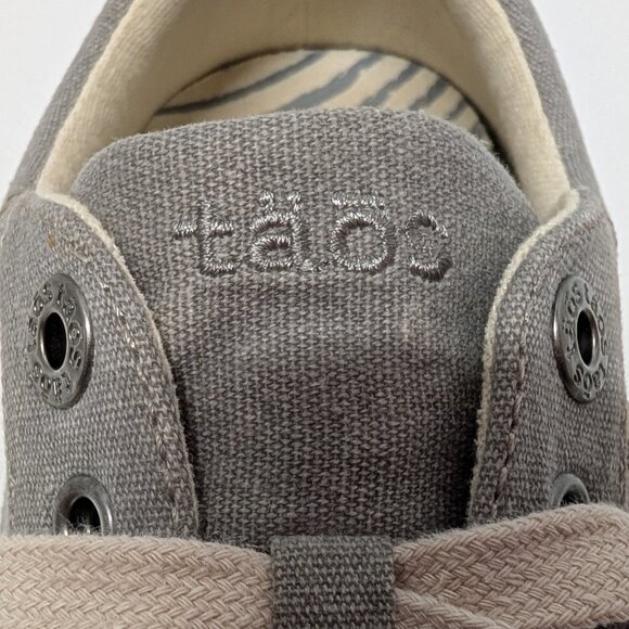 Täos Footwear Star STA-12844 Casual Sneakers in Grey Wash Canvas - Picture 8 of 16